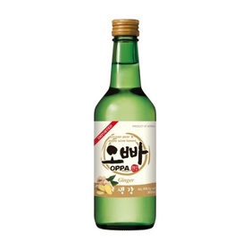 韩国烧酒 OPPA 生姜味 12%vol 360ml